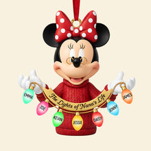 Load image into Gallery viewer, The Lights Of Grandma - Personalized Acrylic Ornament Gift Ornament PopCulturePrints
