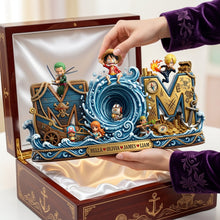 Load image into Gallery viewer, “Sailing Through Love” – Captain Mom Acrylic Plaque - Personalized Gift for Mom, Grandma, and More Shaped Plaques PopCulturePrints
