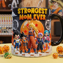 Load image into Gallery viewer, "Strongest Mom Ever" – Customized Magic Mug for Mom, Perfect Gift for Mother's Day, Birthdays, and More Coffee Mug PopCulturePrints
