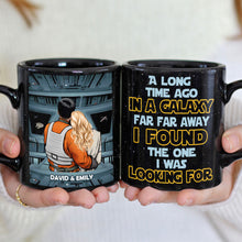 Load image into Gallery viewer, Personalized &#39;Galaxy&#39; Couple Mug - Unique Anniversary Gift for Him &amp; Her - Valentine&#39;s Day Gifts Coffee Mug PopCulturePrints
