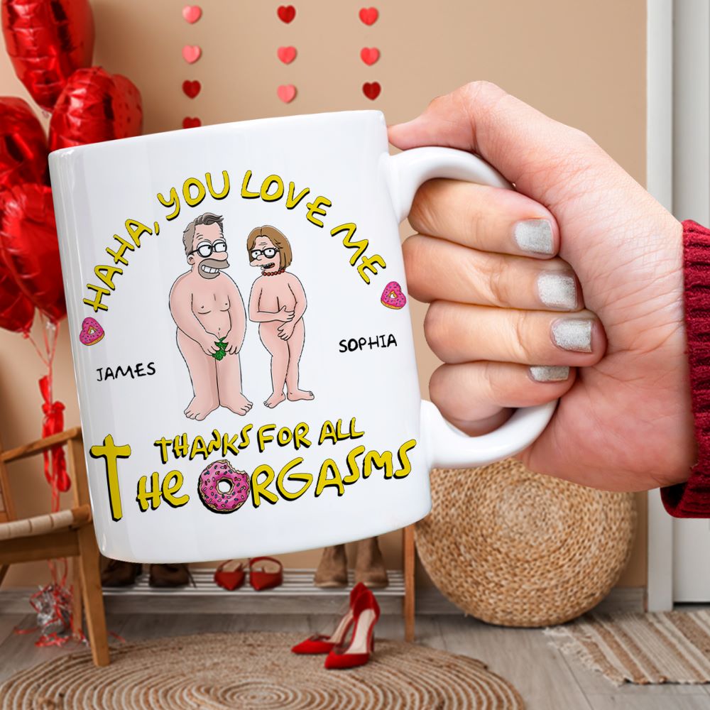 Personalized Couple's Mug - Funny Valentine's Day Gifts for Special Occasions Coffee Mug PopCulturePrints