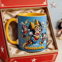 Load image into Gallery viewer, "Every Super Mom Deserves This!" - Super Mom Coffee Accent Mug - Personalized Gift for Mom, Grandma, and More Coffee Mug PopCulturePrints
