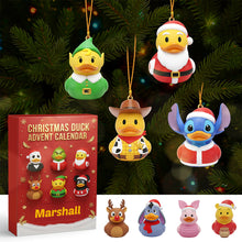 Load image into Gallery viewer, “Quack into the Holidays!” – Personalized Christmas Duck Advent Calendar Blind Box – Unique Gifts for Duck Lovers Advent Calendar PopCulturePrints
