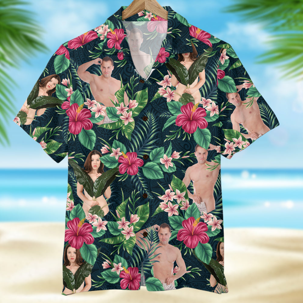 Personalized Funny Hawaiian Shirt for Couples Hawaiian Shirts PopCulturePrints