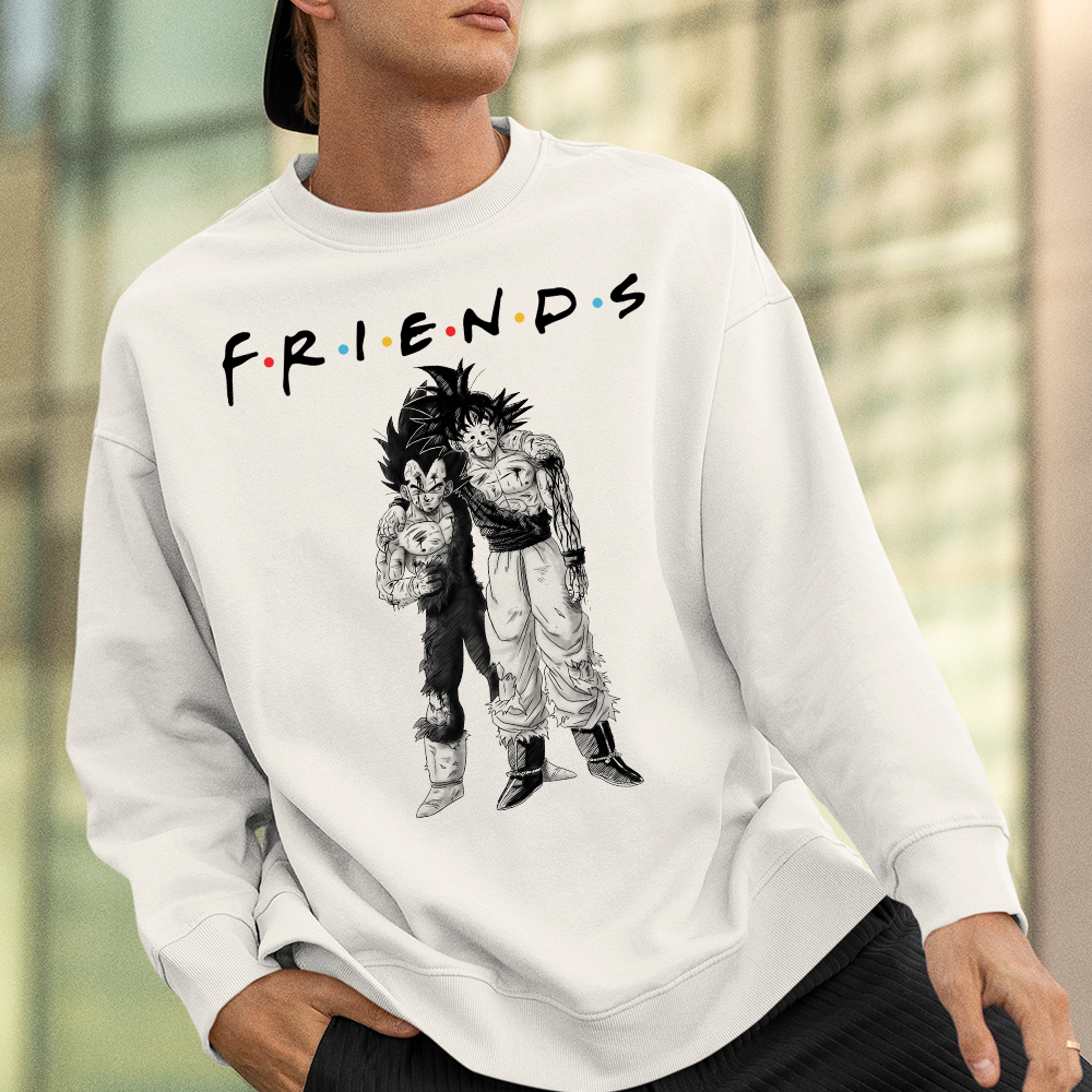 Anime Friends Inspired Sweatshirt