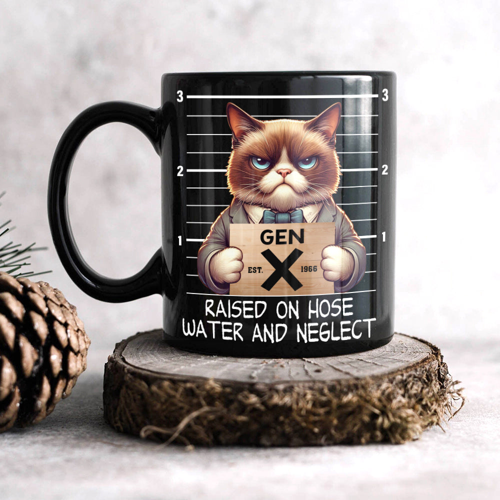 Gen X Zodiac Animal Mug - Personalized Coffee Cup Coffee Mug PopCulturePrints