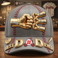 Load image into Gallery viewer, Best Dad Ever - Personalized Dad Squad Athletic Club Classic Cap Caps PopCulturePrints
