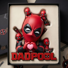 Load image into Gallery viewer, “The Most Heroic Dad!” - Heroic Undead Dad Acrylic Plaque - Personalized Gift for Dads, Grandpas, Uncles Shaped Plaques PopCulturePrints
