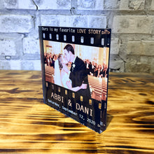 Load image into Gallery viewer, Personalized Acrylic Plaque - &#39;Ours Is My Favorite Love Story&#39; Decorative Plaques PopCulturePrints
