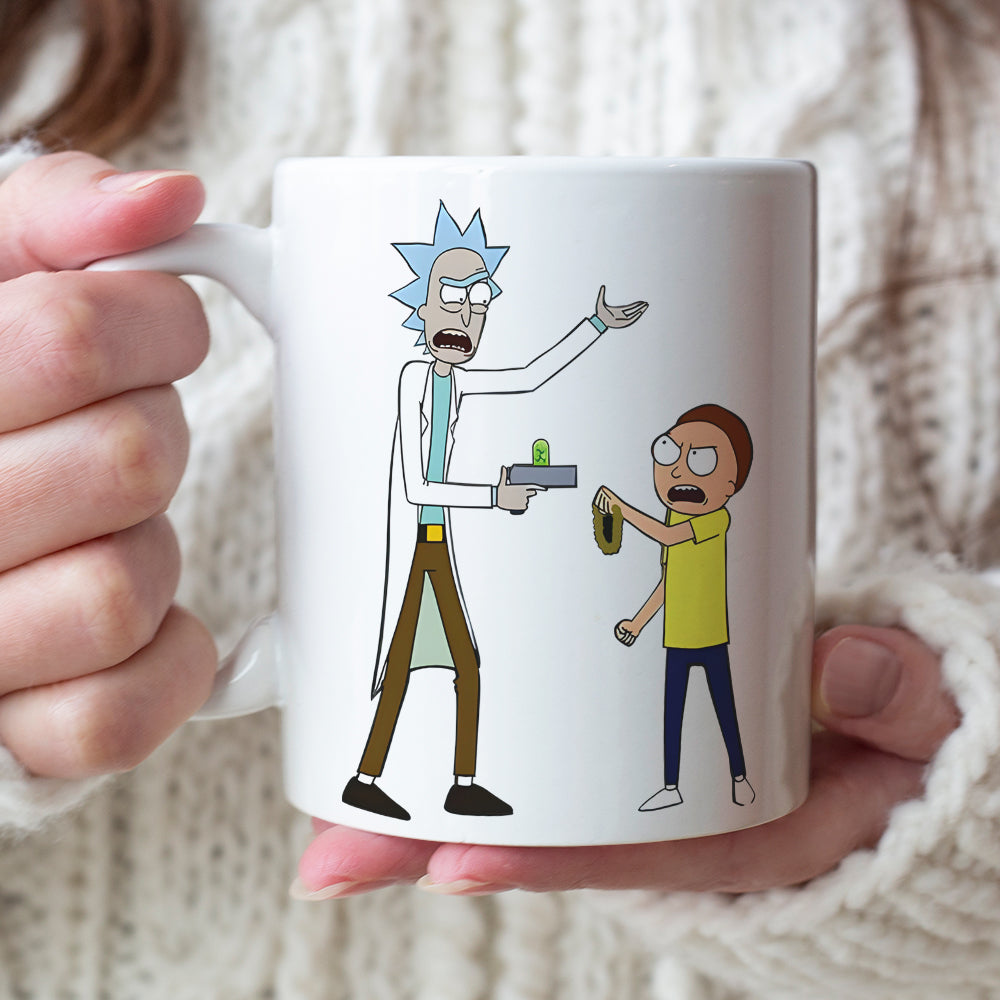 Witty Cartoon Science Mug for Pop Culture Fans Coffee Mug PopCulturePrints