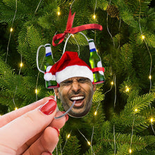 Load image into Gallery viewer, Highland Cows American Football Fan Hoodie Ornament PopCulturePrints
