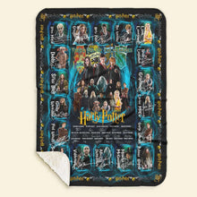 Load image into Gallery viewer, Personalized Harry Potter Fan Blanket - Thank You For The Memories
