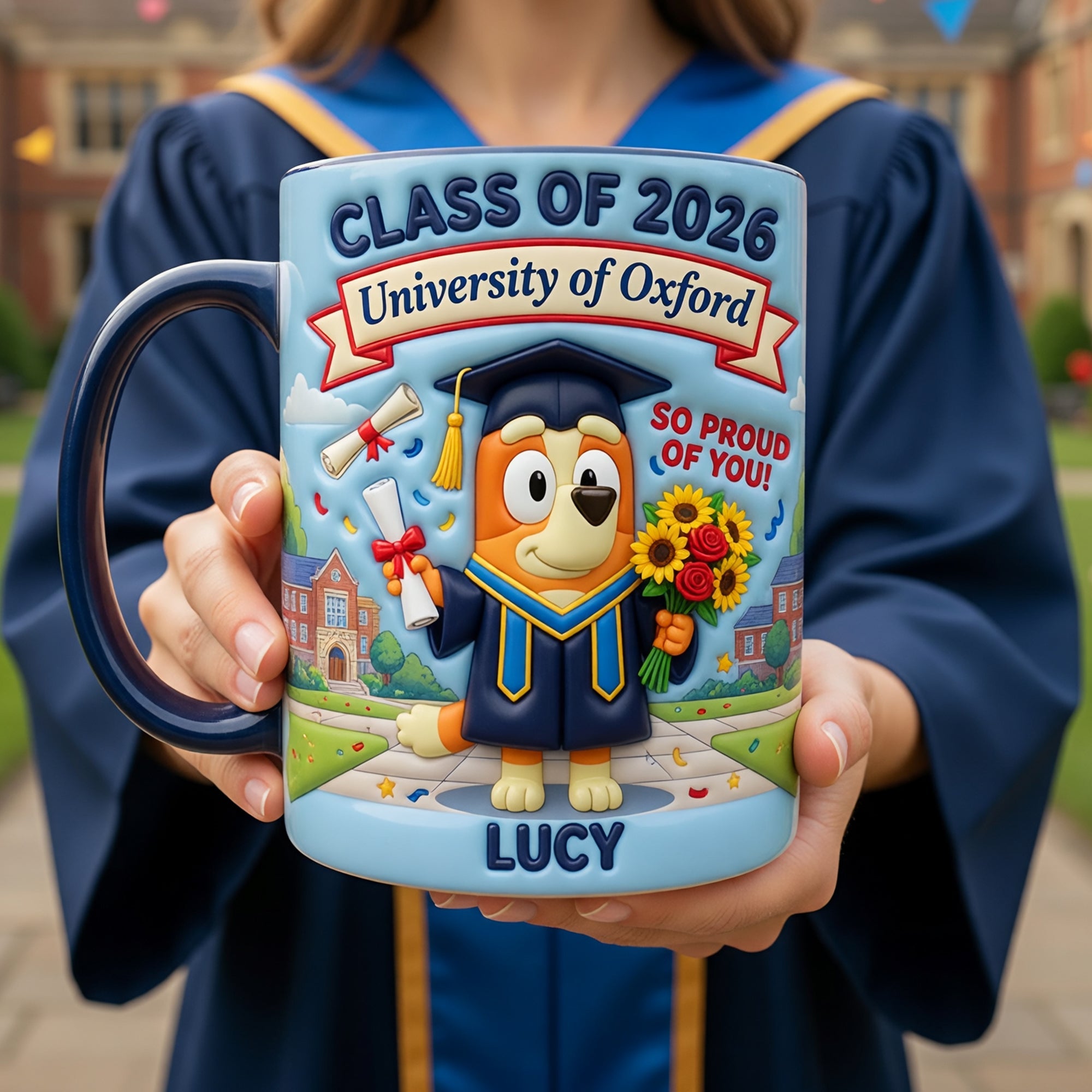 Celebrate Graduation Magic Mug - A Personalized Gift for Proud Graduates Coffee Mug PopCulturePrints