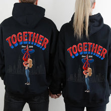 Load image into Gallery viewer, Together Forever Shirt - Personalized Couple Gift Shirts PopCulturePrints
