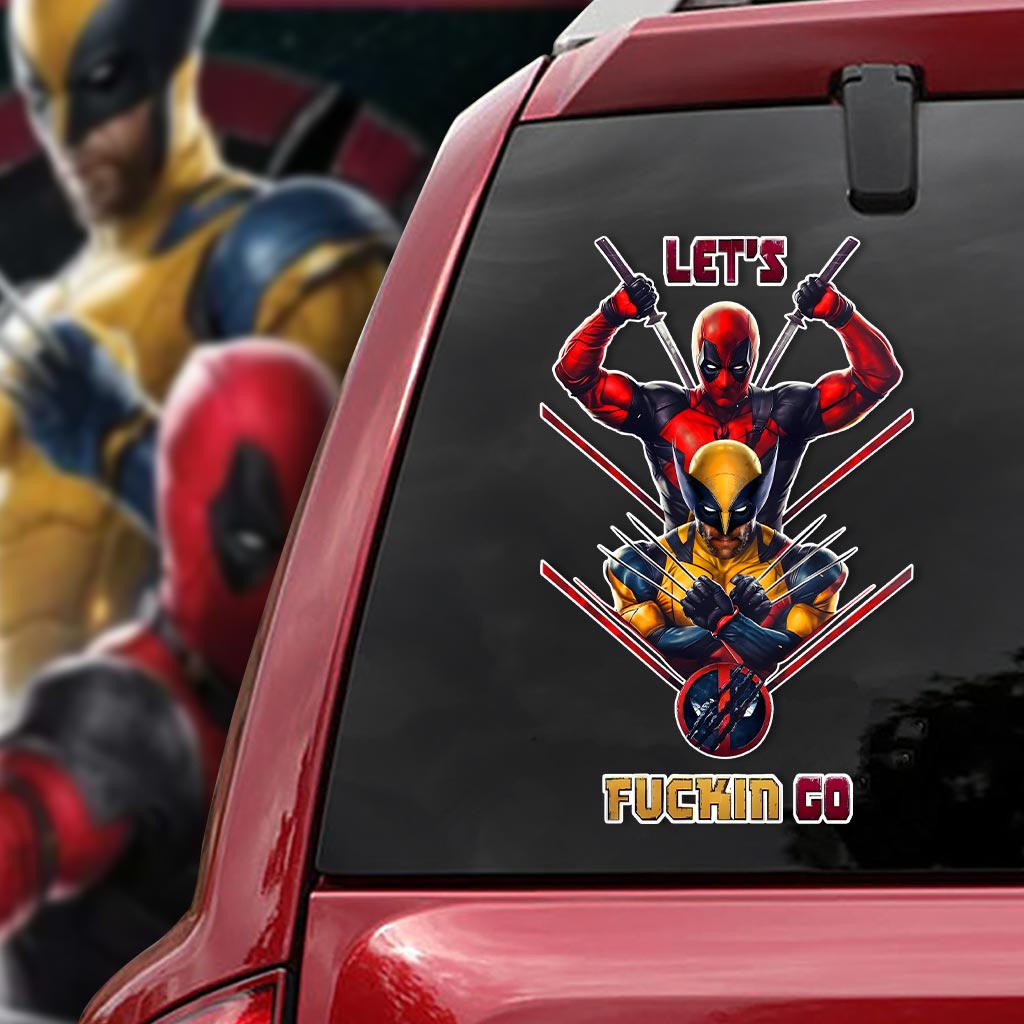 Let's Rock - The Ultimate Action Hero Decal