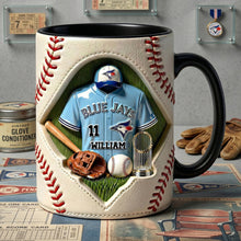 Load image into Gallery viewer, “Game On!” Sport Coffee Accent Mug - Personalized Gift for Sport Lovers Coffee Mug PopCulturePrints
