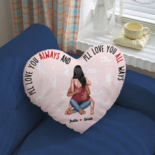 Load image into Gallery viewer, Love You Always And All Ways - Personalized Couple Pillow Pillow PopCulturePrints
