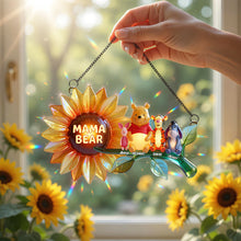 Load image into Gallery viewer, Home Is Where Mom Is - Personalized Suncatcher for Mom's Gifts Ornament PopCulturePrints
