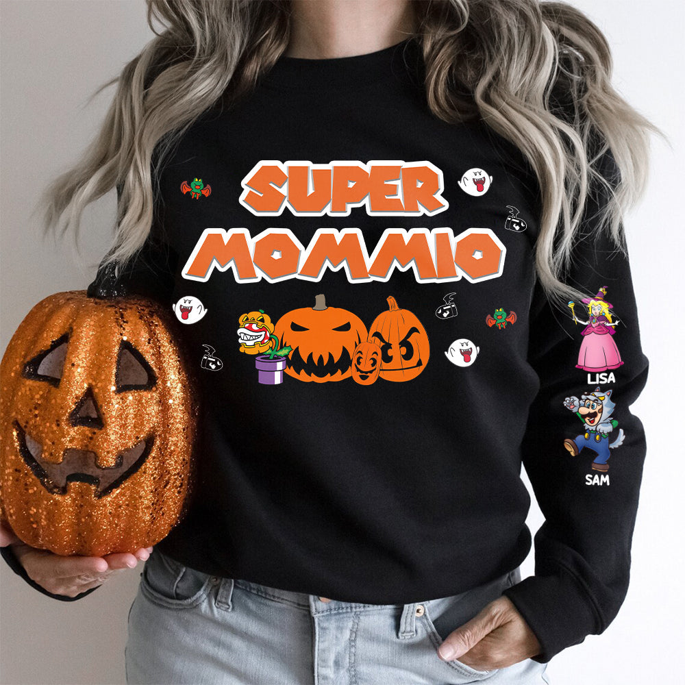 Super Mom Halloween Personalized Shirt