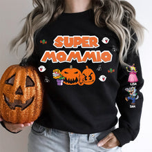 Load image into Gallery viewer, Super Mom Halloween Personalized Shirt
