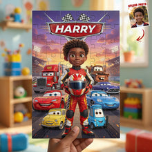 Load image into Gallery viewer, Greatest Racing Jigsaw Puzzle - Custom Photo Gifts 05hudt150726 Jigsaw Puzzles PopCulturePrints
