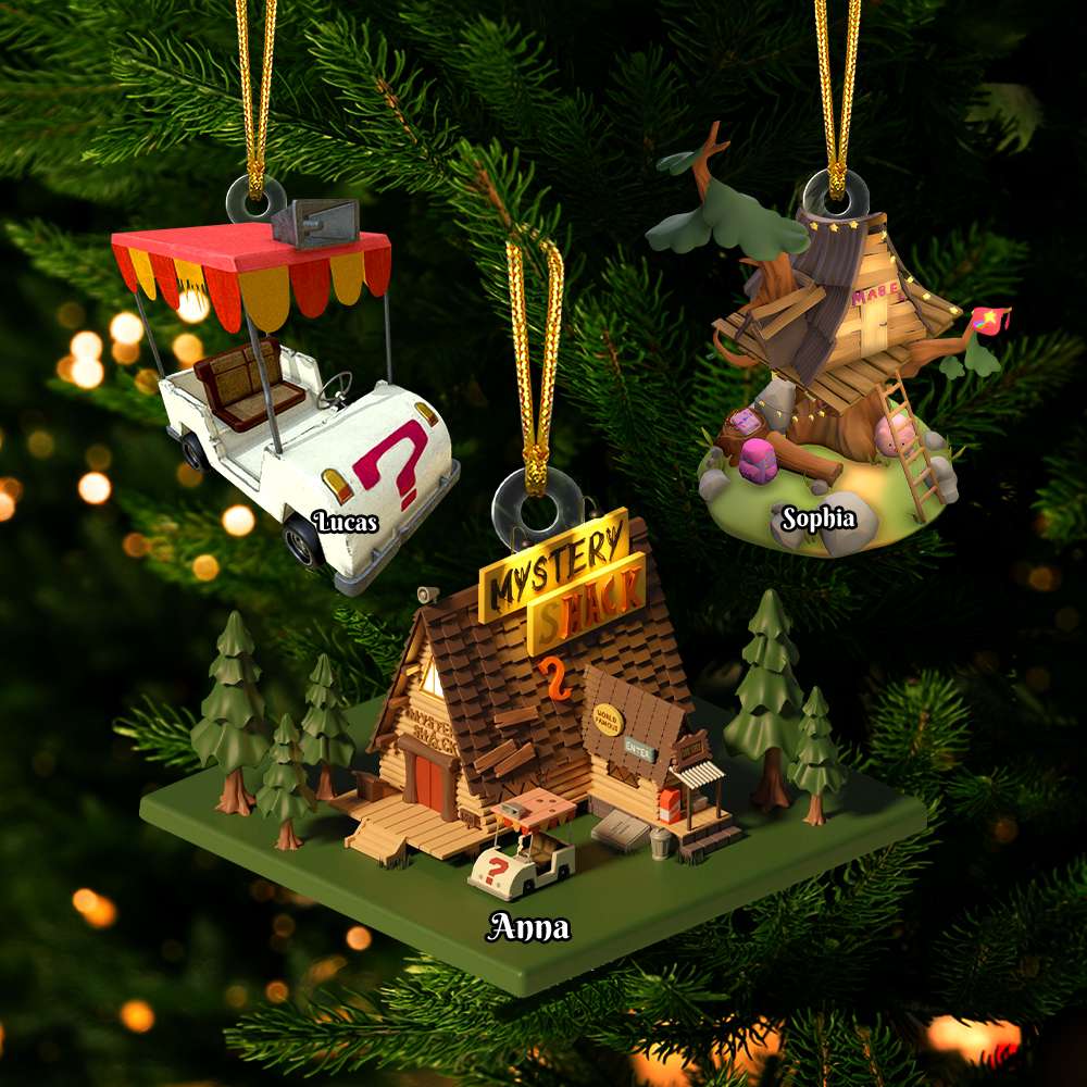 Customizable Movie-Themed Acrylic Ornaments