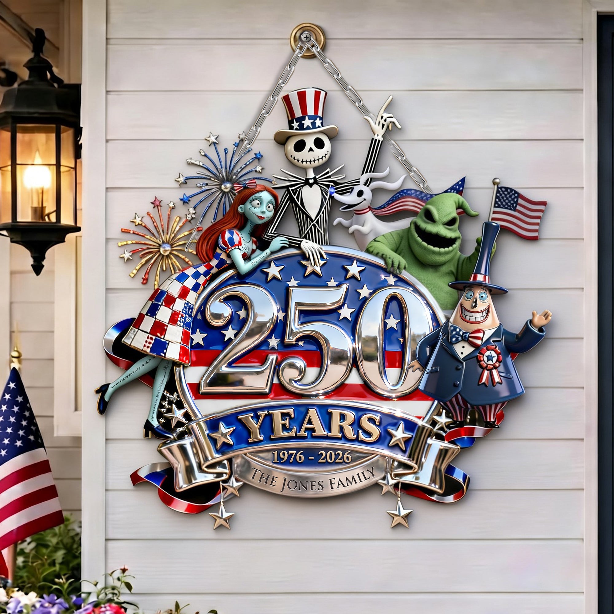Celebrate 250 Years with Fun and Quirky Freedom - Personalized Acrylic Sign for Patriots Acrylic Sign PopCulturePrints