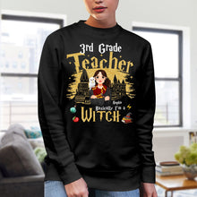 Load image into Gallery viewer, Personalized 3rd Grade Teacher Wizard Themed T-Shirt
