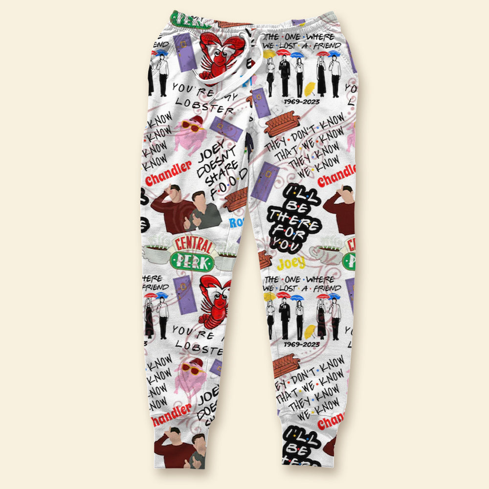 Customizable Movie Lover Joggers with Pop Culture Icons