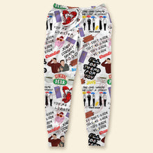 Load image into Gallery viewer, Customizable Movie Lover Joggers with Pop Culture Icons
