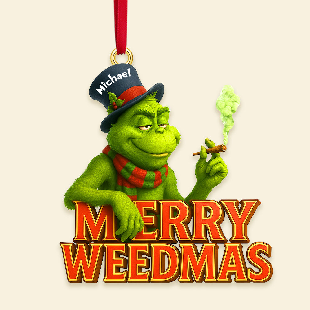 “Spread Joy with a Personal Touch” - Green Goblin Acrylic Ornament - Personalized Gift for All Ornament PopCulturePrints