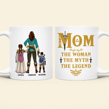 Load image into Gallery viewer, Legendary Mom Personalized Coffee Mug - Mother&#39;s Day Gift Coffee Mug PopCulturePrints
