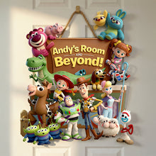 Load image into Gallery viewer, Welcome To My World Acrylic Sign - Personalized Gifts For Kids 01PADT270626 Acrylic Sign PopCulturePrints
