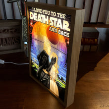 Load image into Gallery viewer, Personalized Galaxy Couple Frame - Unique Sci-Fi Love Gift for Valentine's Day Gifts Led Night Light PopCulturePrints
