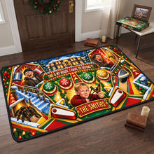 Load image into Gallery viewer, Mischievous Christmas House Runner Rug - Personalize Your Holiday Decor
