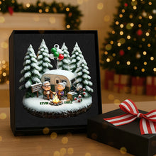 Load image into Gallery viewer, You're My Greatest Adventure - Personalized Camping Couple Christmas Ornament Ornament PopCulturePrints
