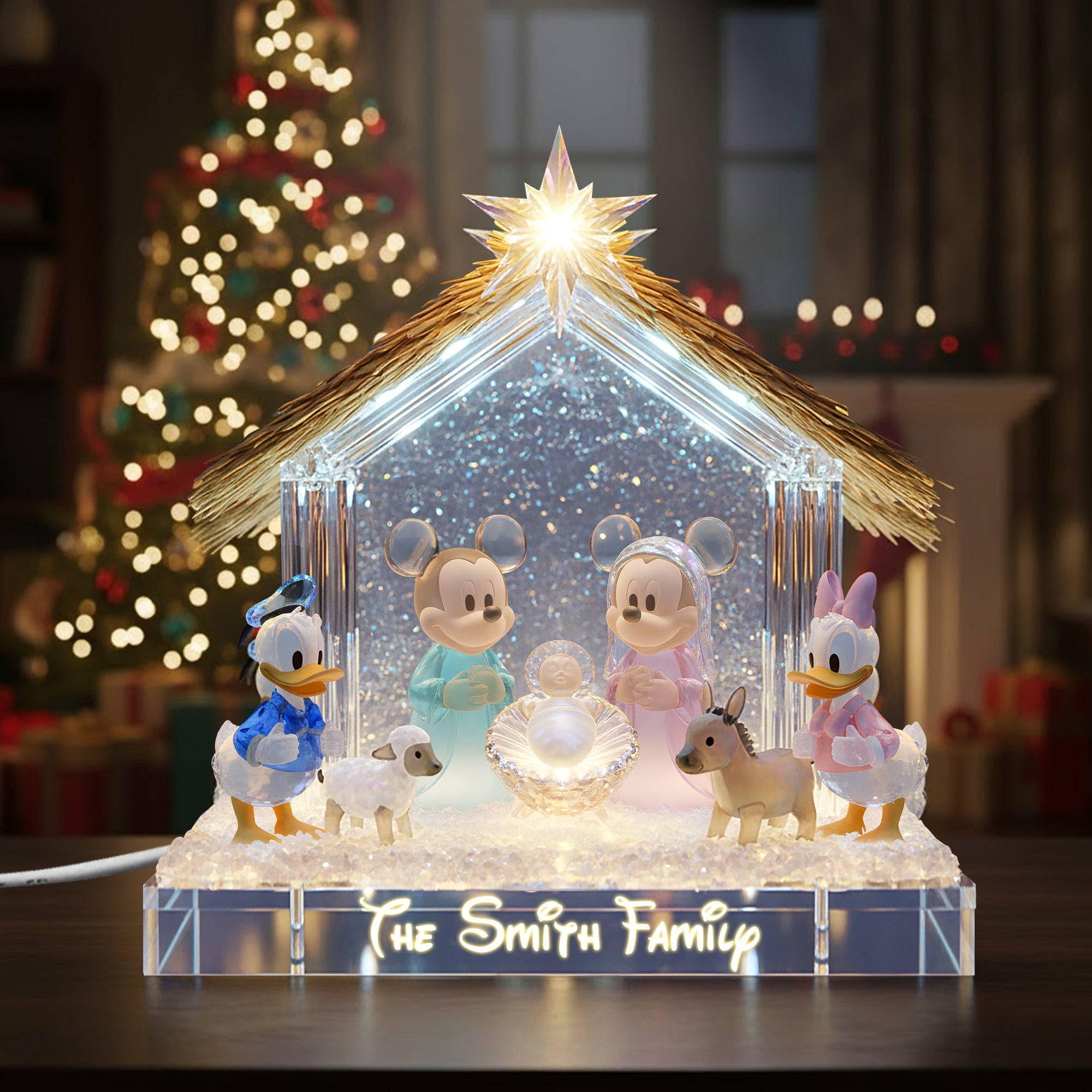 "Cherish Every Magical Moment" - Personalized Magical Moments Custom Shape Acrylic Light Box - Perfect Gift for Family and Friends Light Box PopCulturePrints