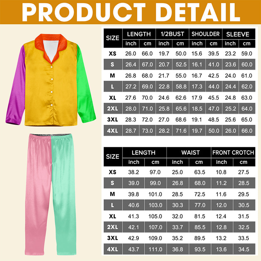 Magic Awaits with Our Personalized Patchwork Button Up Pajama Set - A Perfect Halloween Gift for Witch Lovers! Pajama Set PopCulturePrints
