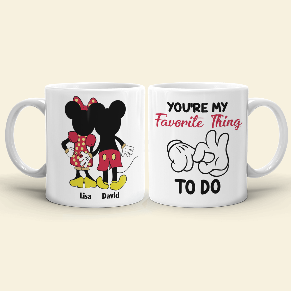 Custom Ghoul Mom Mug - Unique Valentine's Day Gifts for Mom Coffee Mug PopCulturePrints