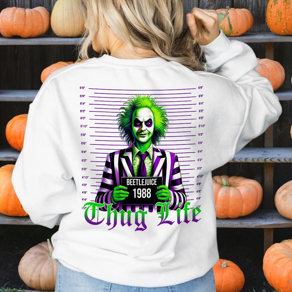 Beetlejuice Thug Life Halloween Shirt for Horror Movie Fans