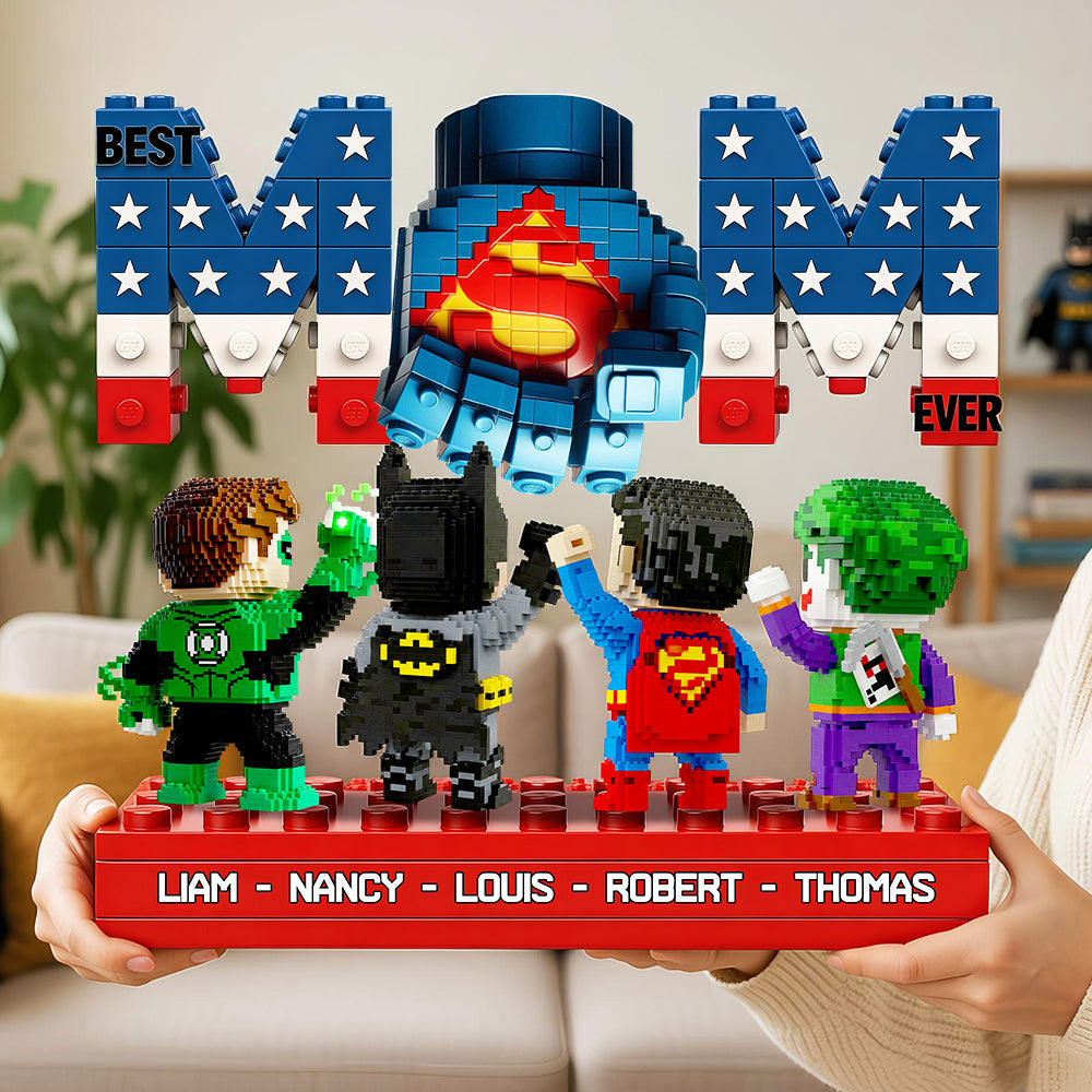 Best Fistbump Ever - Personalized Acrylic Plaque for Mom and Grandma Shaped Plaques PopCulturePrints