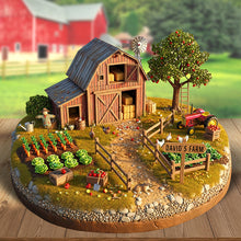 Load image into Gallery viewer, Farmhouse Acrylic Plaque - Personalized Gift for Farmers Who Love Their Craft Shaped Plaques PopCulturePrints
