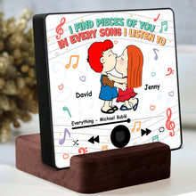 Load image into Gallery viewer, Personalized Music Fridge Magnet - Special Couple Gift Fridge Magnet PopCulturePrints
