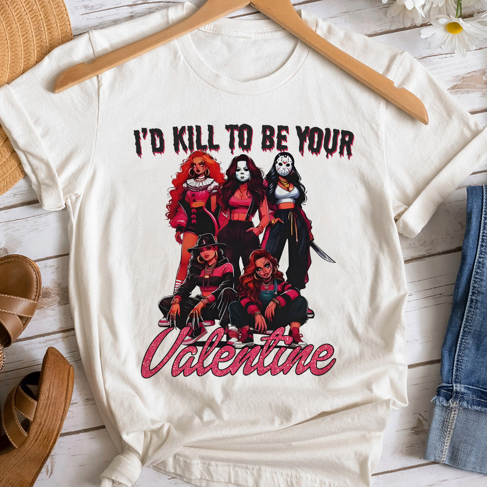 Killer Valentine T-Shirt for Horror Fans Shirts PopCulturePrints