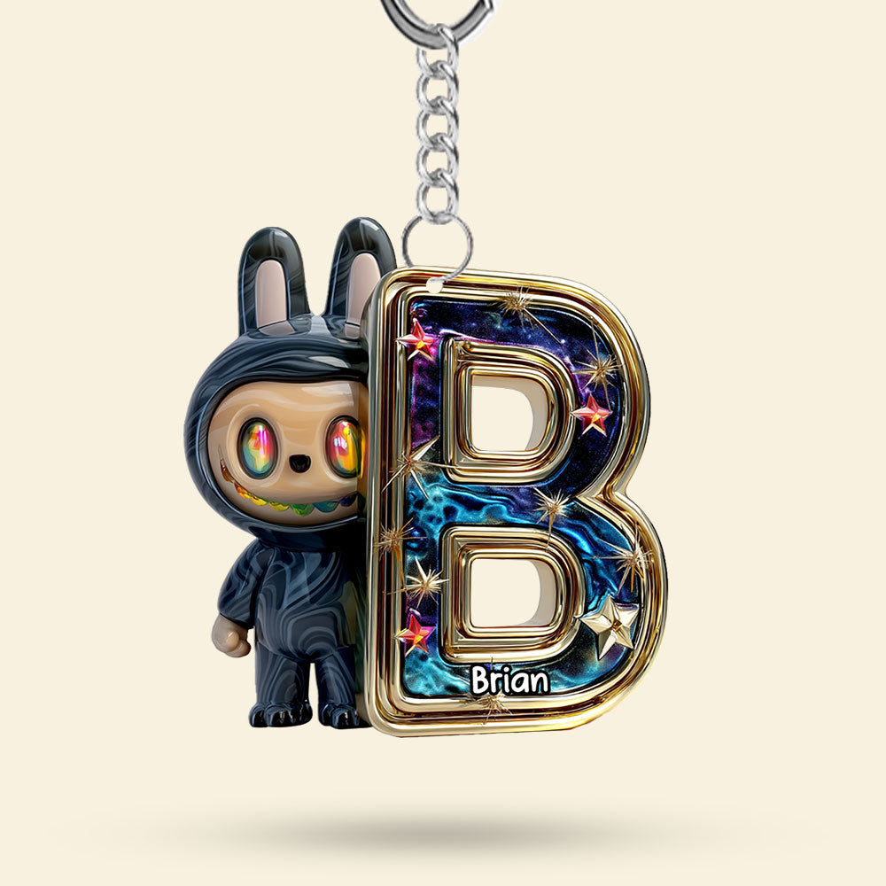 Unlock Joy with Custom Monster Fans Keychain - A Personalized Gift for Everyone! Keychains PopCulturePrints
