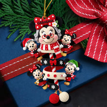 Load image into Gallery viewer, Cherished Memories with Grandma - Personalized Christmas Acrylic Ornament
