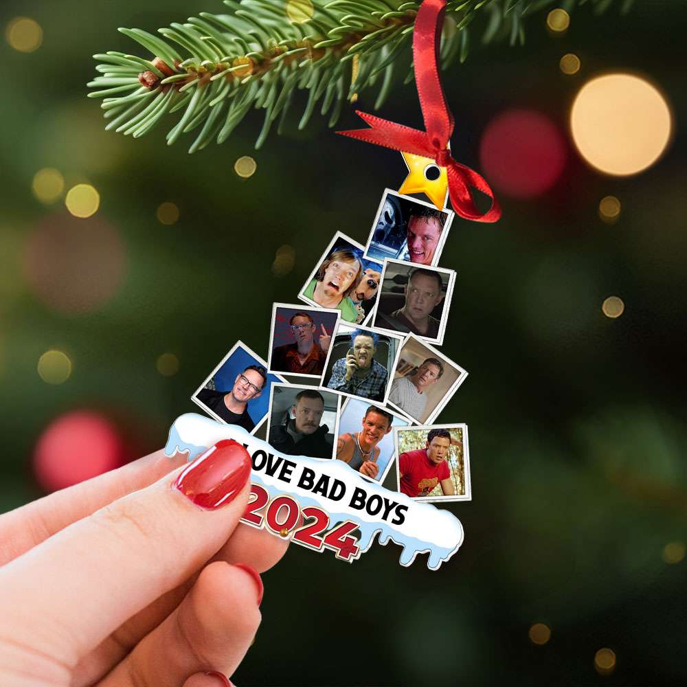 Personalized Christmas Ornament - 2024 Bad Boys Fan Gift Ornament PopCulturePrints