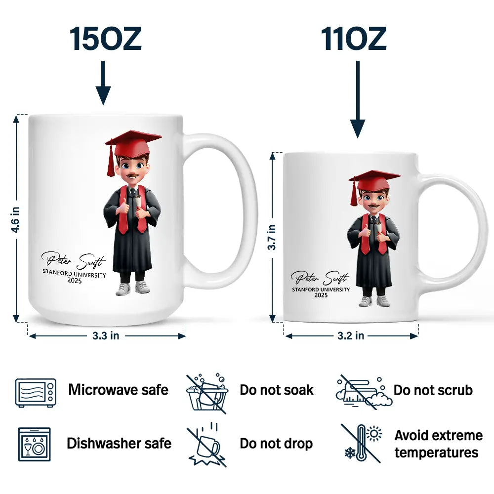 You Believed You Could So You Did - Personalized Mug for Your Daughter Mug PopCulturePrints