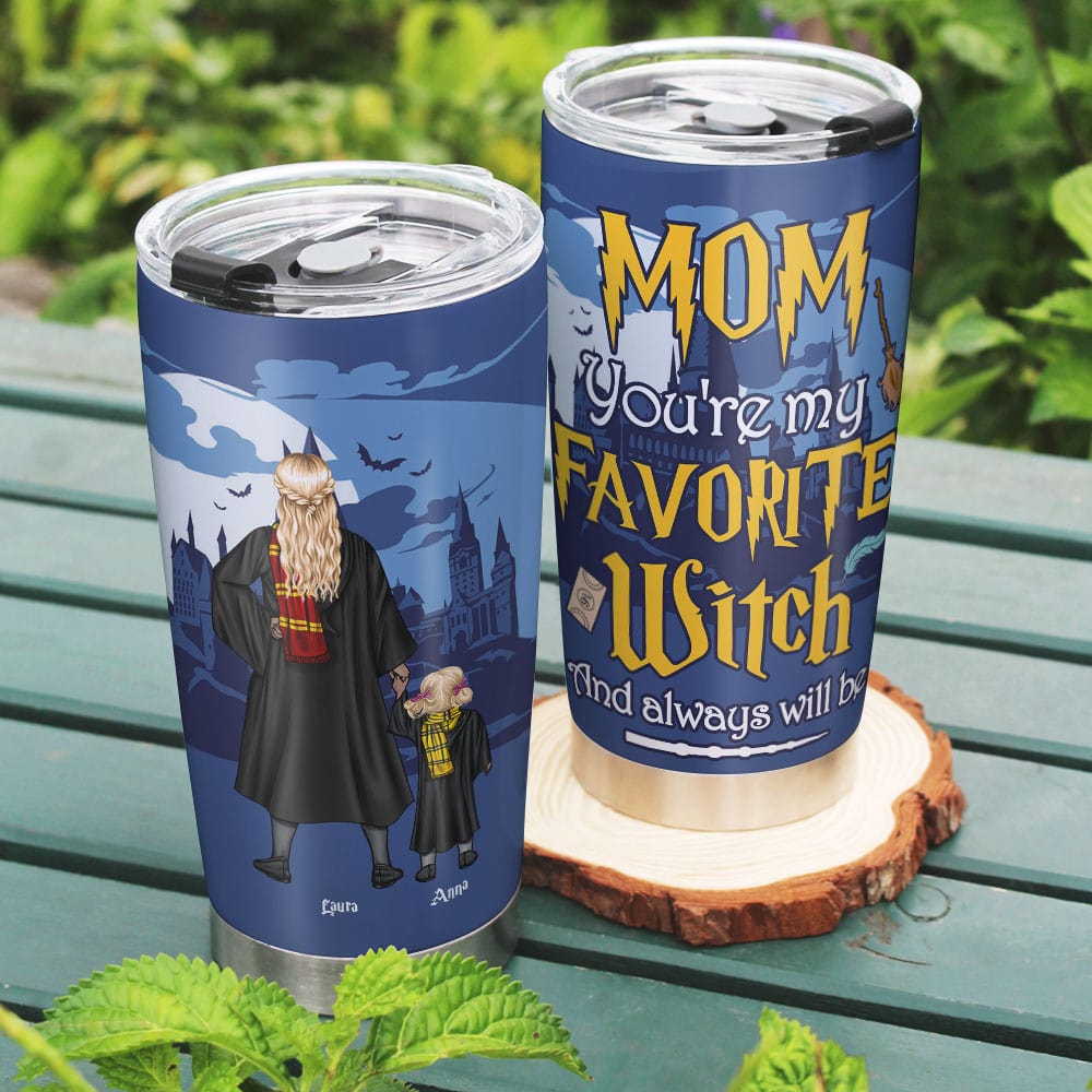 Personalized Witch Mom Tumbler - Harry Potter Inspired