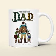 Load image into Gallery viewer, Personalized Dad Kingdom Coffee Mug - Perfect Father&#39;s Day Gift Coffee Mug PopCulturePrints
